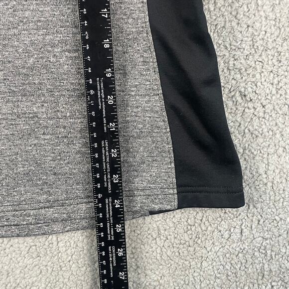 Columbia Women's Medium Gray Black Long Sleeve Outdoor Athletic Running Hoodie - Picture 7 of 12